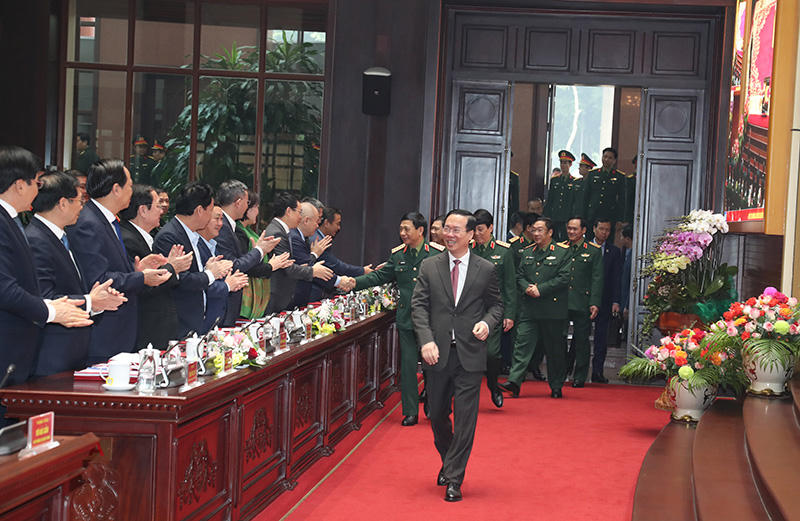 Khai mạc Hội nghị quân chính toàn quân năm 2023 