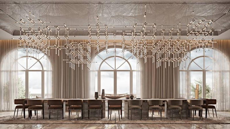 Ngắm nhìn căn penthouse 163 triệu USD đắt nhất Dubai