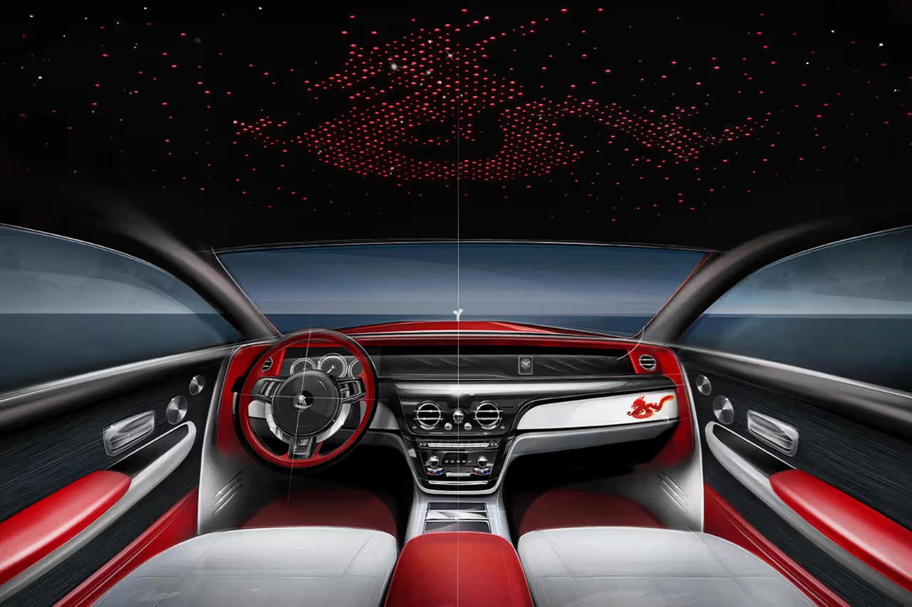 Rolls-Royce ra mắt bản rồng siêu độc đáo đón Tết 2024 