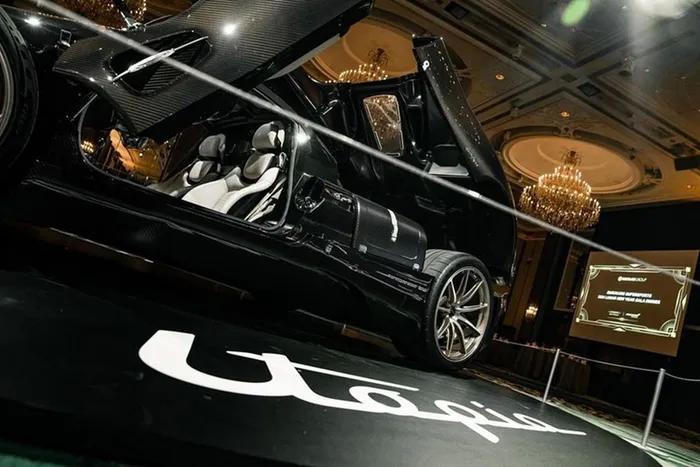Cận cảnh Siêu xe Pagani Utopia giá gần 53 tỷ đồng đầu tiên có mặt tại Singapore 