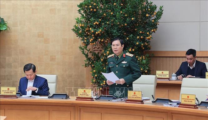 Thủ tướng chủ trì Phiên họp Chính phủ chuyên đề về xây dựng pháp luật tháng 2/2024