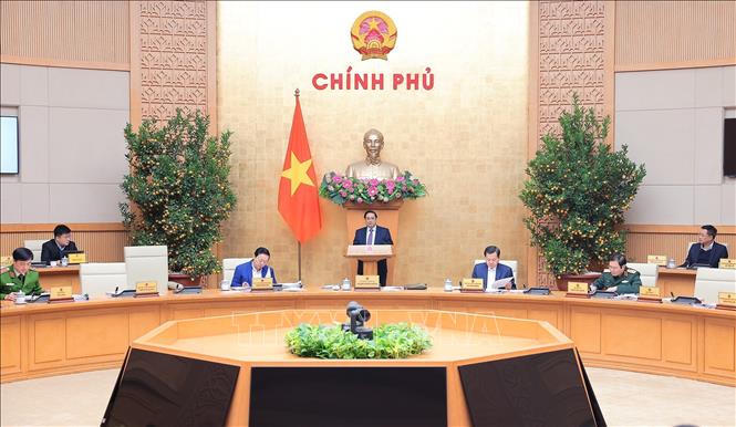 Thủ tướng chủ trì Phiên họp Chính phủ chuyên đề về xây dựng pháp luật tháng 2/2024