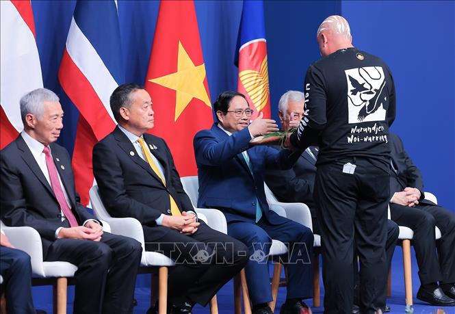 Thủ tướng dự Lễ đón các Trưởng đoàn tham dự Hội nghị Cấp cao ASEAN – Australia