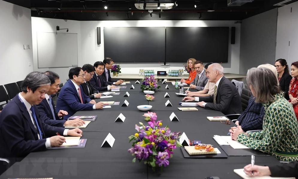 Thủ tướng Phạm Minh Chính dự Lễ khai trương Viện Chính sách Australia-Việt Nam 