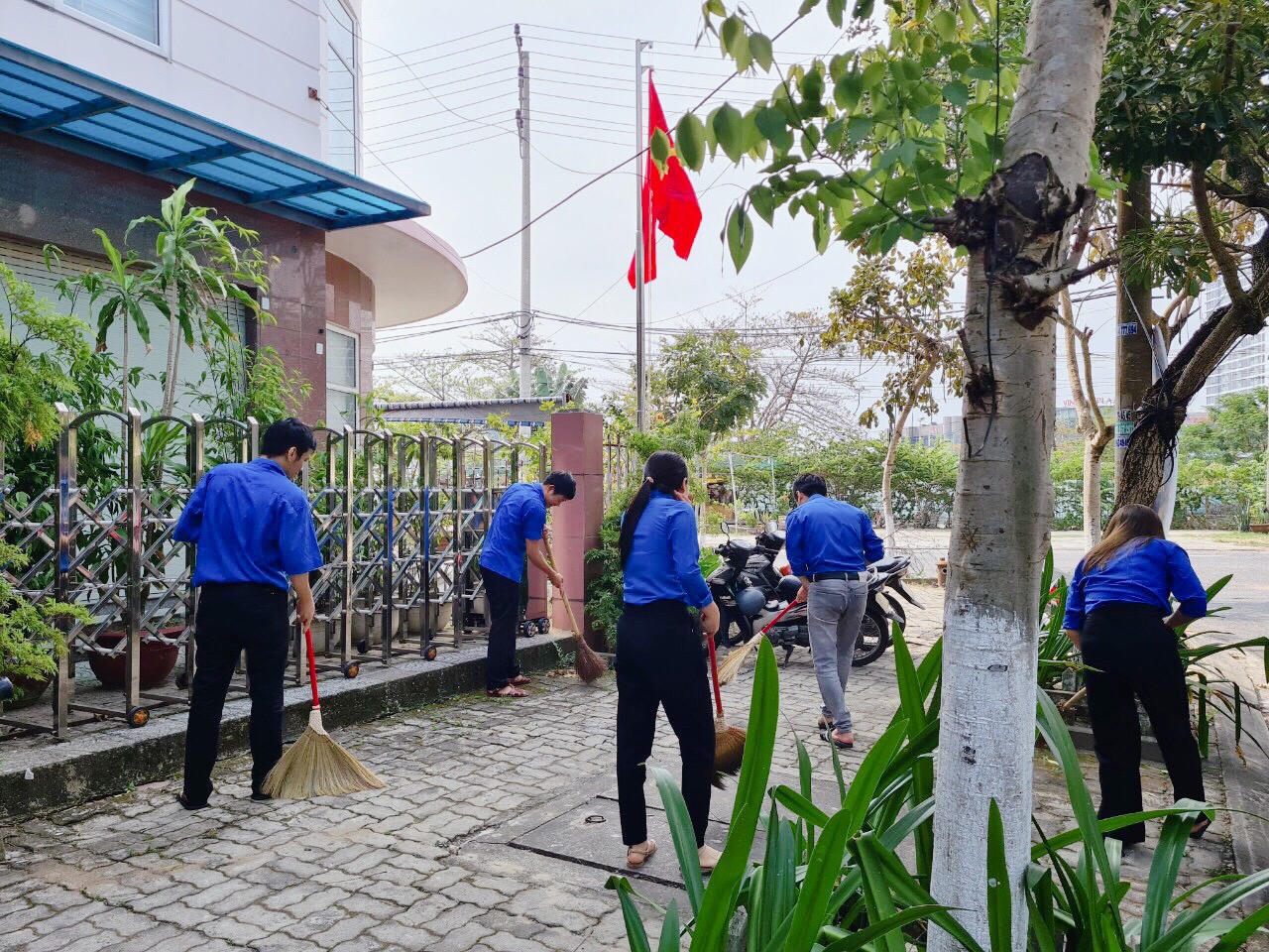 Tuổi trẻ Bộ Tư pháp đồng loạt ra quân hưởng ứng 'Ngày Chủ nhật xanh'