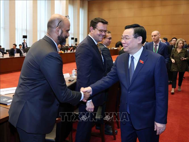 Chủ tịch Quốc hội tiếp Đoàn doanh nghiệp của Hội đồng Kinh doanh Hoa Kỳ - ASEAN