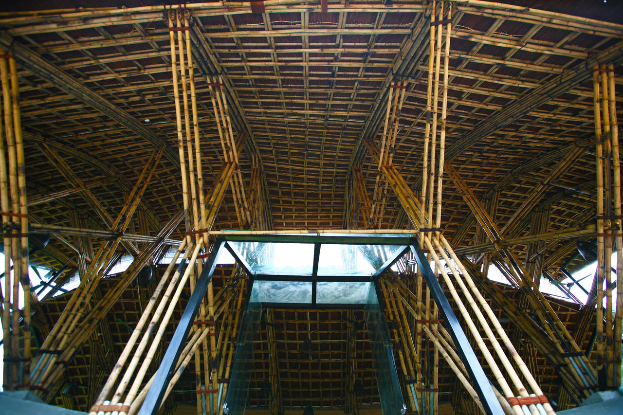 Khám phá kiến trúc nhà cộng đồng lấy cảm hứng từ chiếc khăn đội đầu