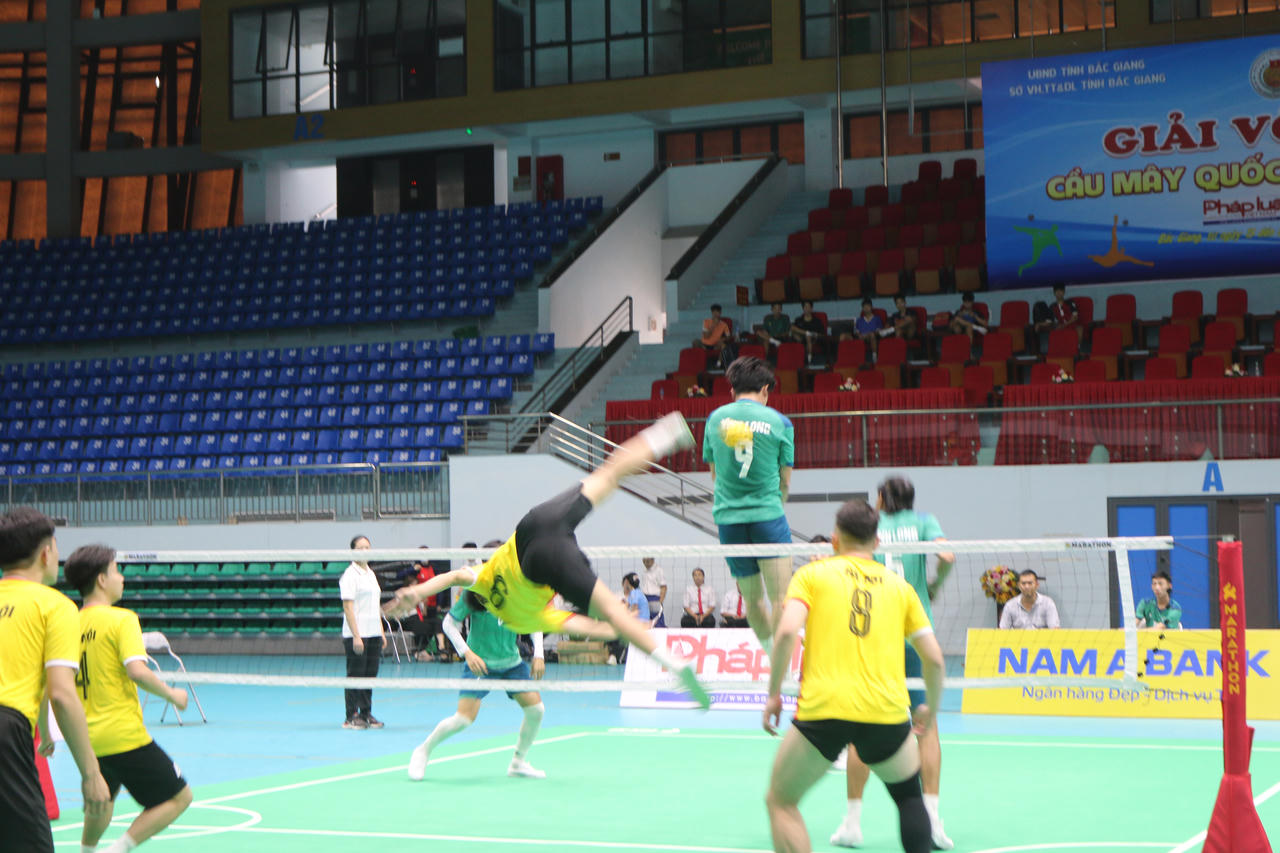 Loạt pha Santo đẹp trong ngày thi đấu thứ hai Giải cầu mây Quốc gia 2024