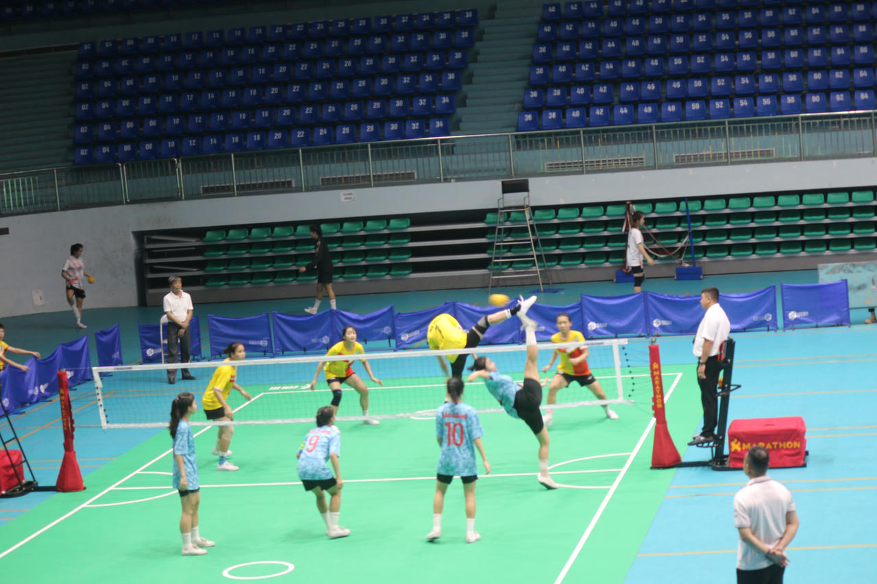 Loạt pha Santo đẹp trong ngày thi đấu thứ hai Giải cầu mây Quốc gia 2024