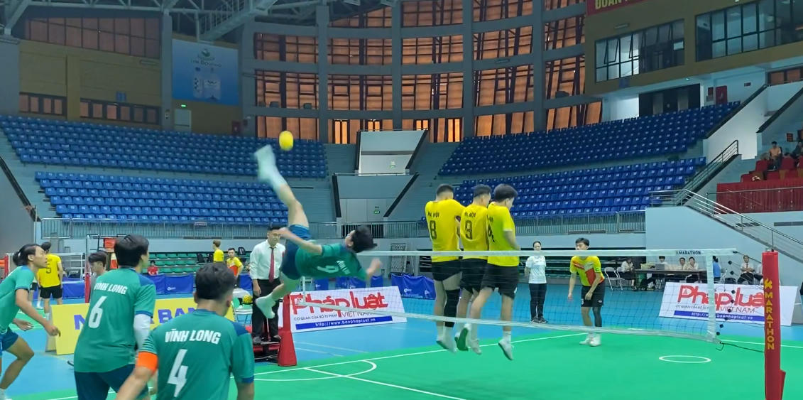 Loạt pha Santo đẹp trong ngày thi đấu thứ hai Giải cầu mây Quốc gia 2024