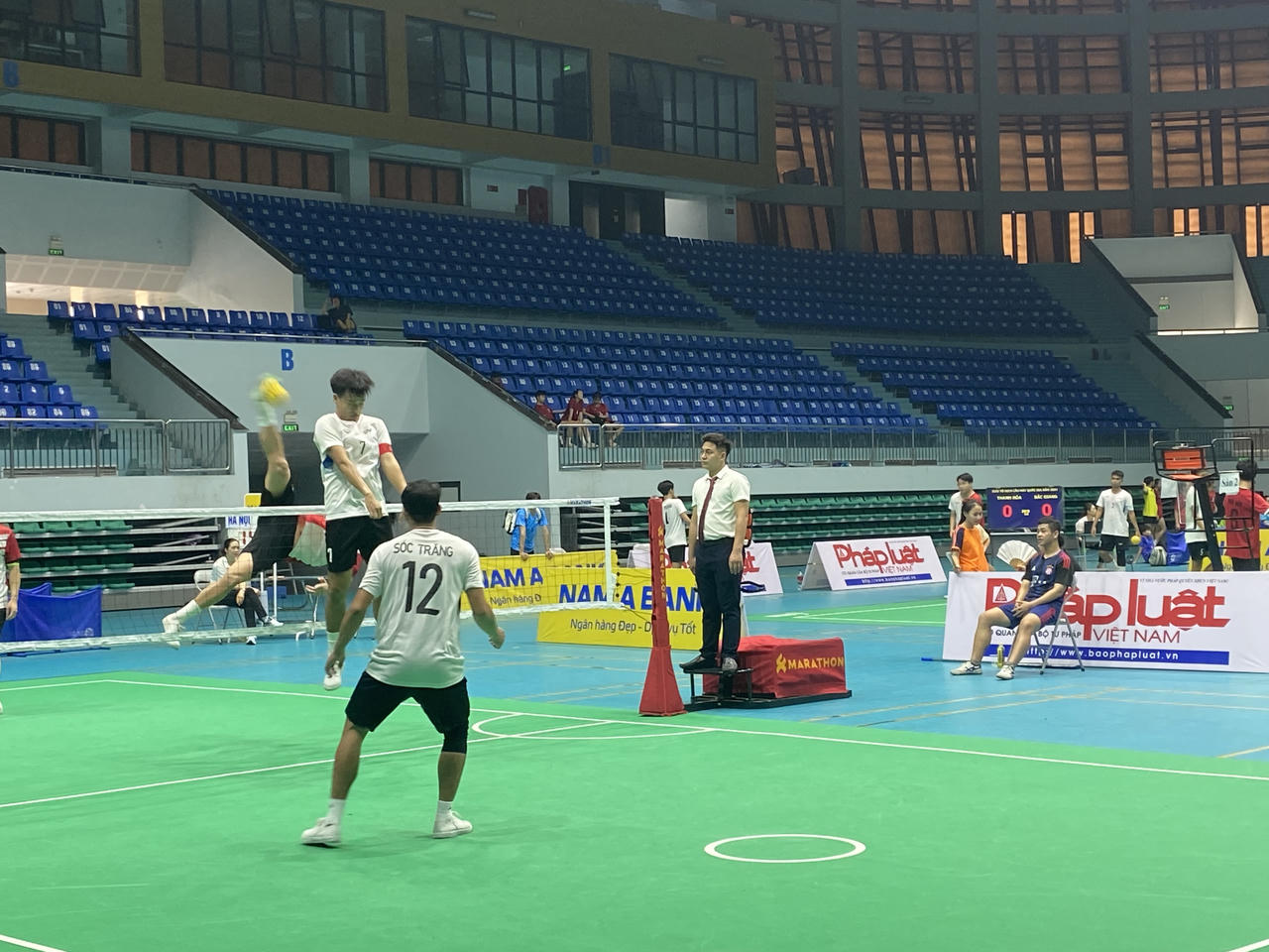 Sóc Trăng lên ngôi ở nội dung đồng đội đôi nam giải vô địch cầu mây Quốc Gia năm 2024