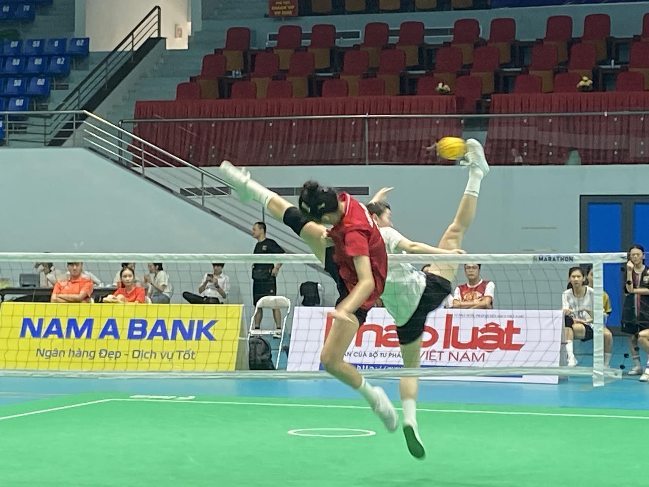 Nghệ An tranh chức vô địch với CAND ở nội dung đội tuyển đôi nữ