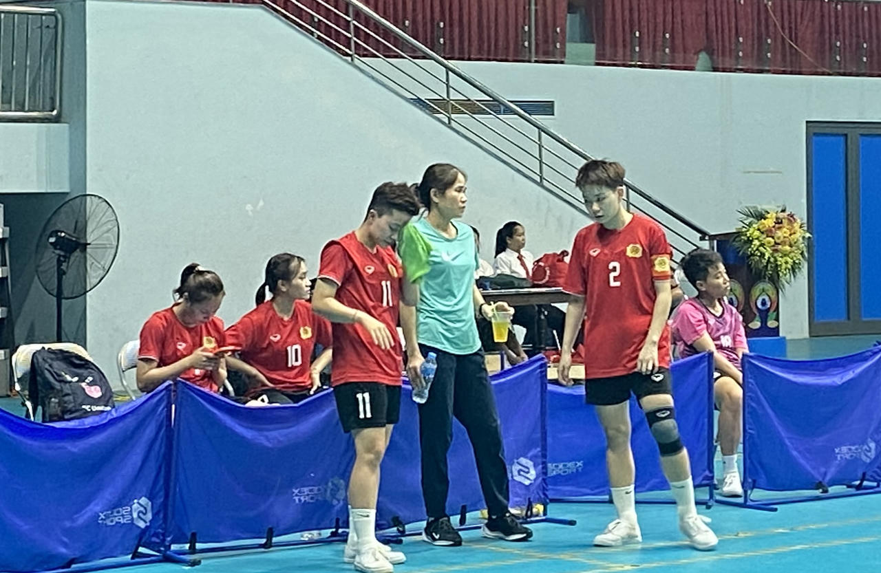 Cầu mây CAND đoạt huy chương vàng thứ 2 liên tiếp trong vòng 1 tháng ở nội dung đội tuyển đôi nữ