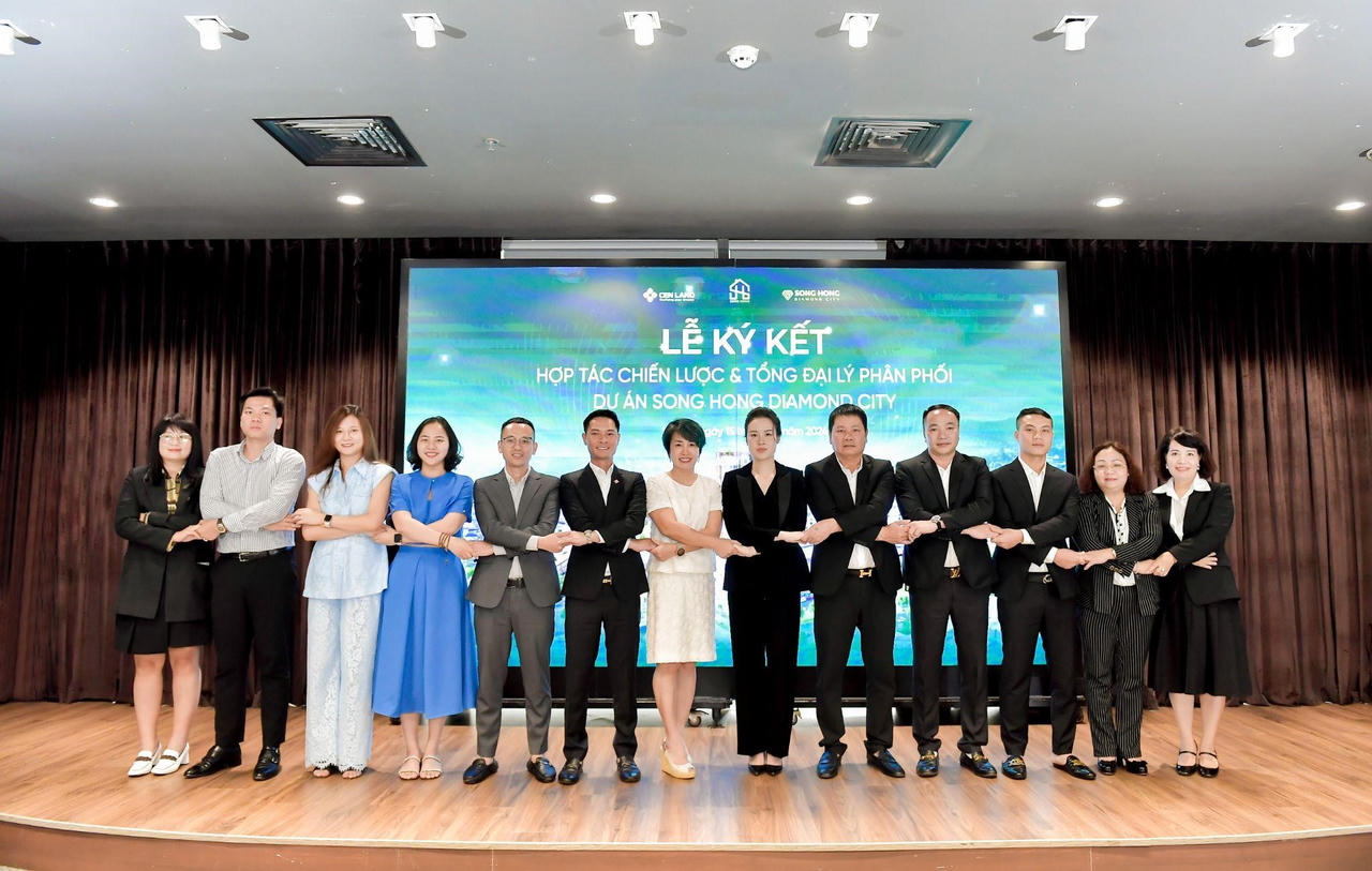 Cen Land chính thức trở thành tổng đại lý phân phối dự án Song Hong Diamond City