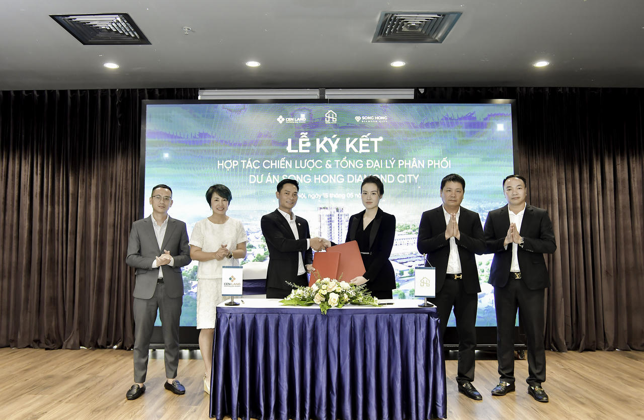 Cen Land chính thức trở thành tổng đại lý phân phối dự án Song Hong Diamond City