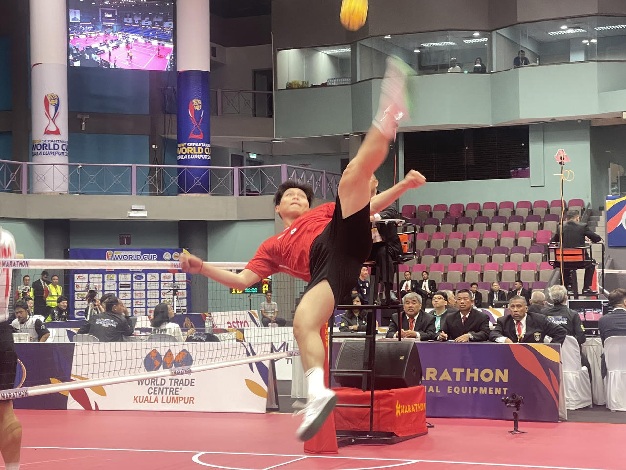 Cầu mây Việt Nam chiến thắng đội tuyển Trung Quốc trong trận đầu giải World Cup Cầu mây 2024 