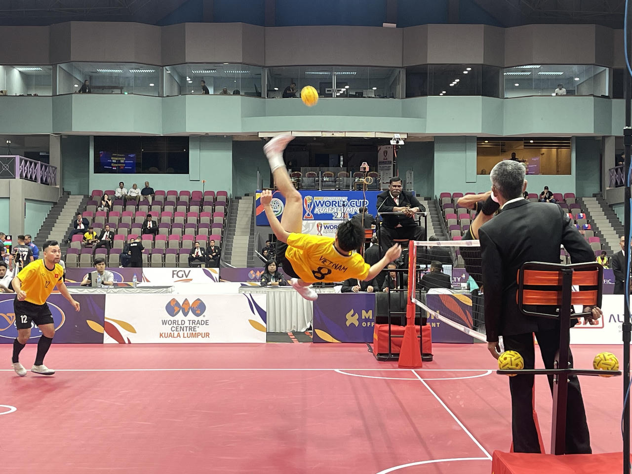 World Cup Cầu mây 2024: Việt Nam dừng chân tại trận tứ kết nội dung đội tuyển 2 