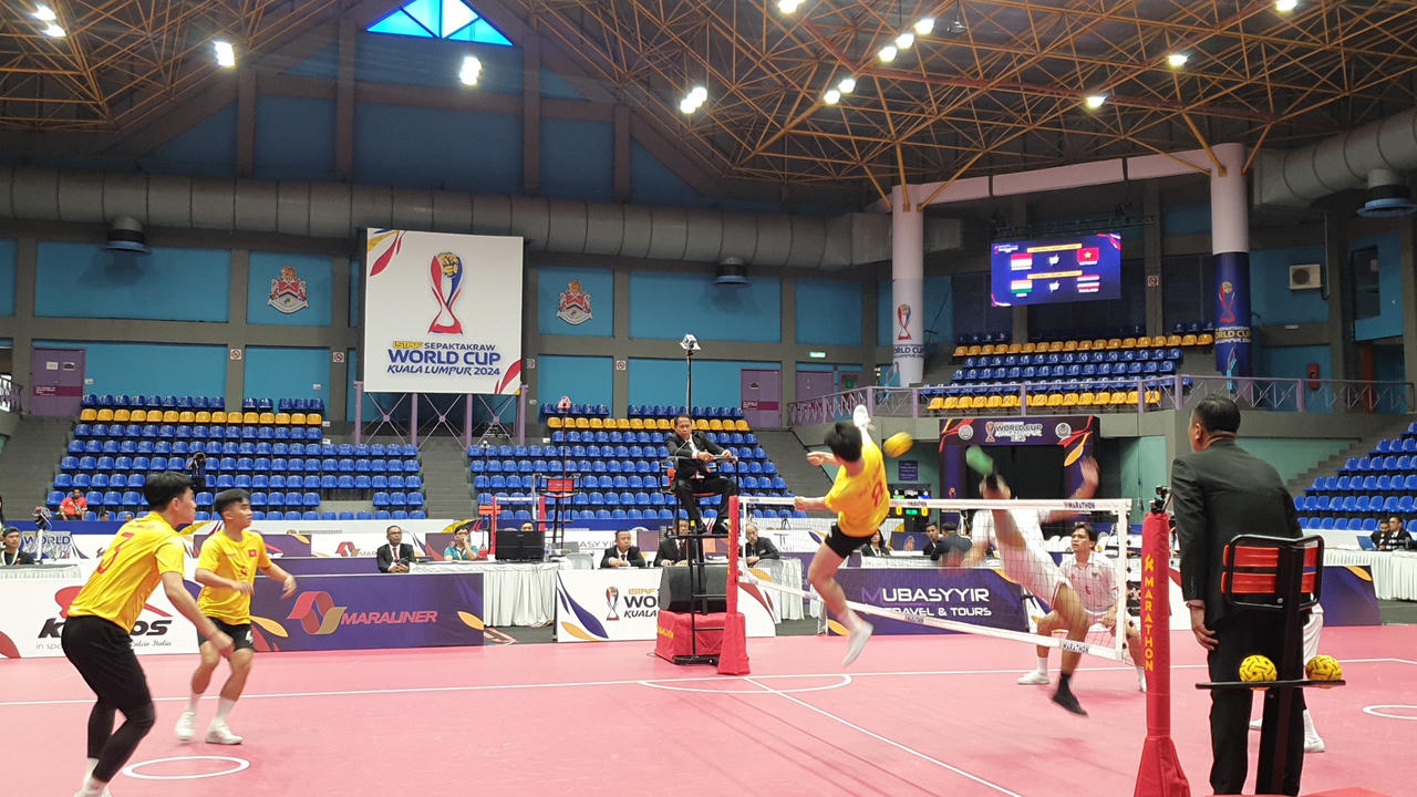 World Cup Cầu mây 2024: Tuyển Indonesia vượt lên ở nội dung đồng đội 3 