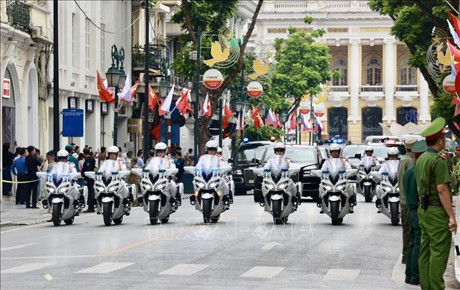 Chủ tịch nước Tô Lâm chủ trì lễ đón chính thức Tổng thống Liên bang Nga Vladimir Putin