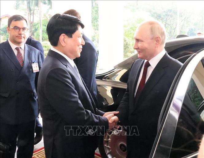 Tổng Bí thư Nguyễn Phú Trọng hội đàm với Tổng thống Liên bang Nga Vladimir Putin
