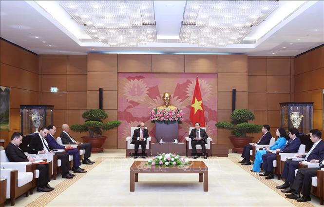 Chủ tịch Quốc hội Trần Thanh Mẫn tiếp Tổng Thư ký Hạ viện Morocco