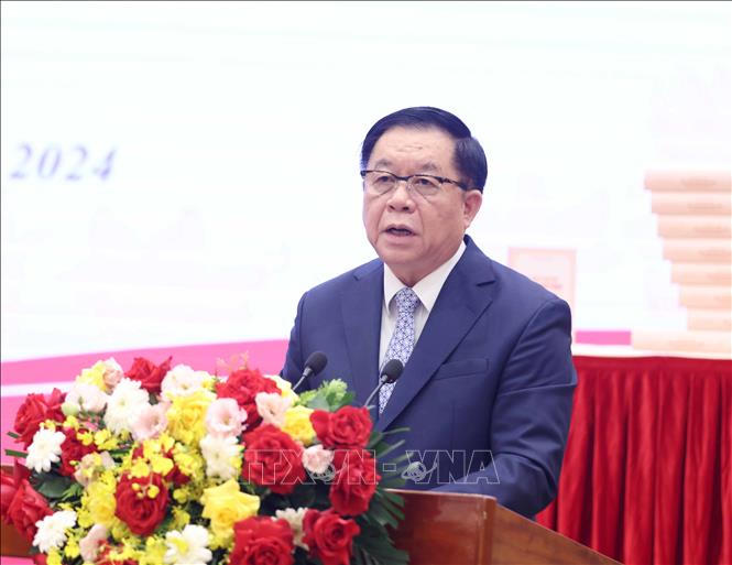 Ra mắt cuốn sách 'Xây dựng và phát triển nền văn hóa Việt Nam tiên tiến, đậm đà bản sắc dân tộc' của Tổng Bí thư Nguyễn Phú Trọng