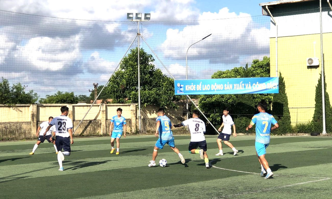 Giải bóng đá nam công nhân, viên chức, người lao động tỉnh Nam Định năm 2024