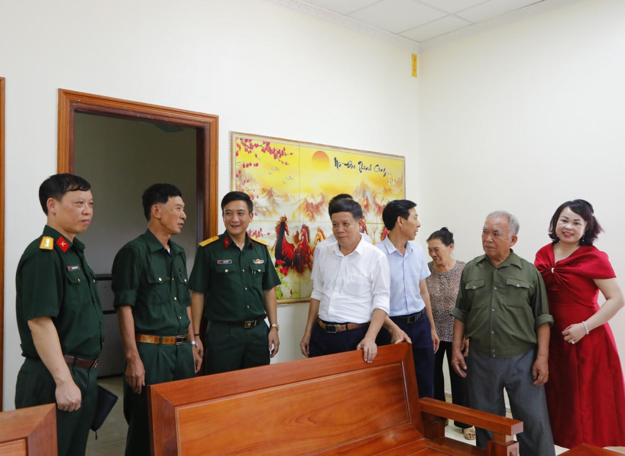 Công ty 207 - Bộ Tổng Tham mưu trao tặng Nhà tình nghĩa tại Thái Bình