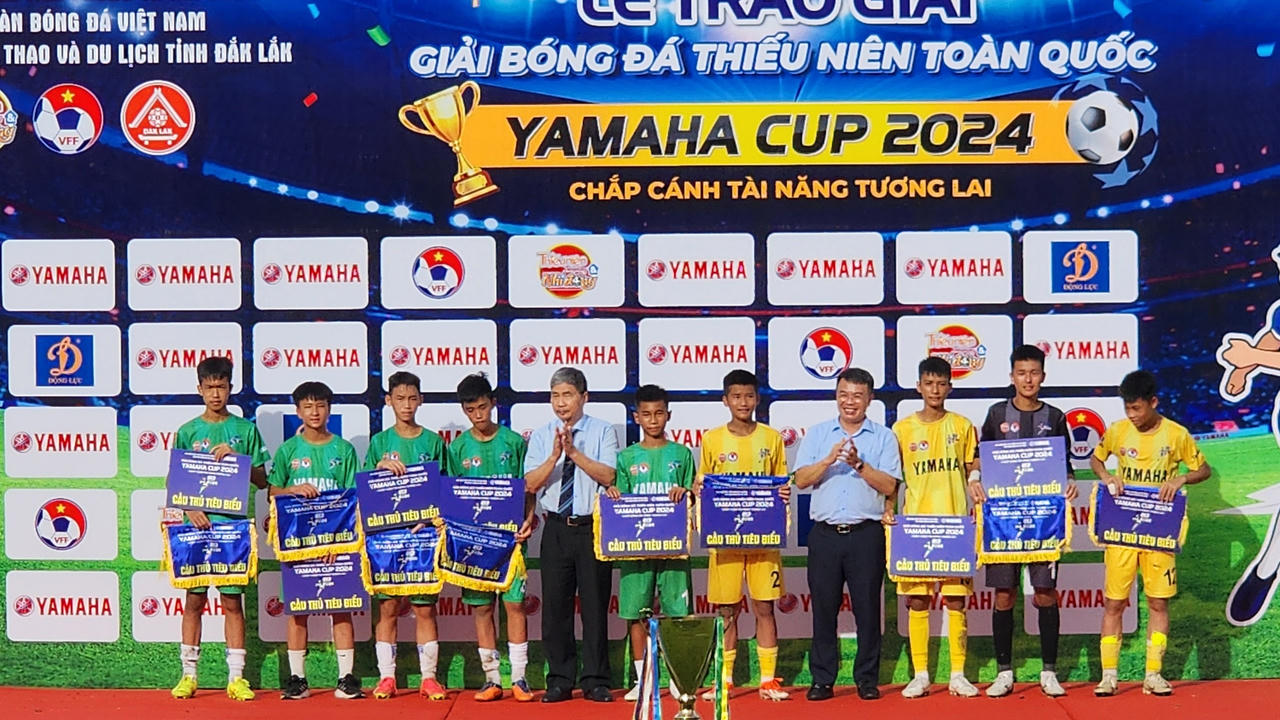 Thắng 4-0, U13 Sông Lam Nghệ An vô địch Giải Bóng đá thiếu niên toàn quốc tại Đắk Lắk