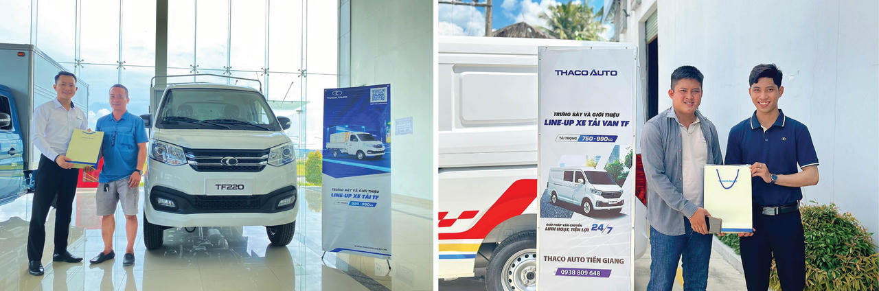 THACO AUTO triển khai sự kiện Trưng bày và giới thiệu sản phẩm xe tải thế hệ mới trên toàn quốc 