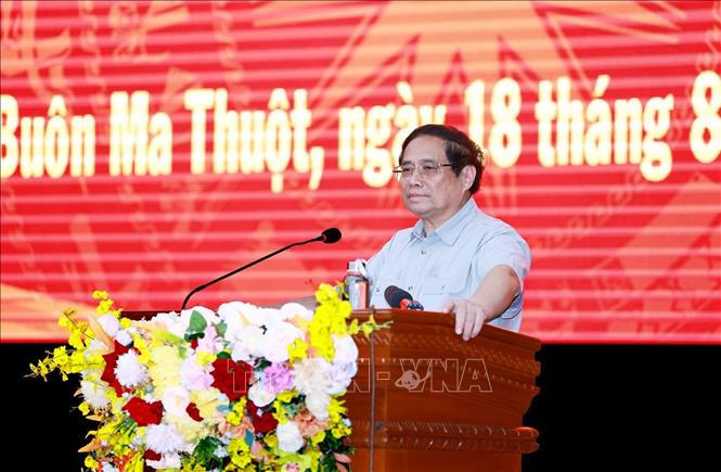 Thủ tướng Phạm Minh Chính thăm các lực lượng vũ trang tỉnh Đắk Lắk