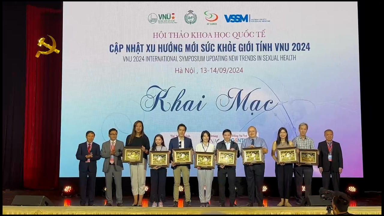 Hội thảo Quốc tế: 'Cập nhật xu hướng mới sức khỏe giới tính VNU 2024'