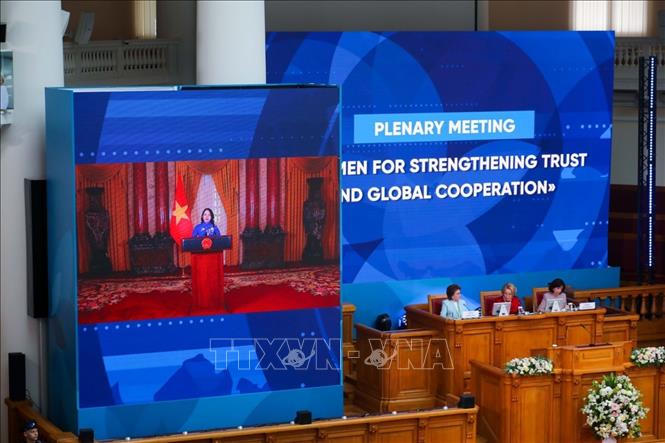 Phó Chủ tịch nước Võ Thị Ánh Xuân tham dự Diễn đàn Phụ nữ Á - Âu lần thứ IV