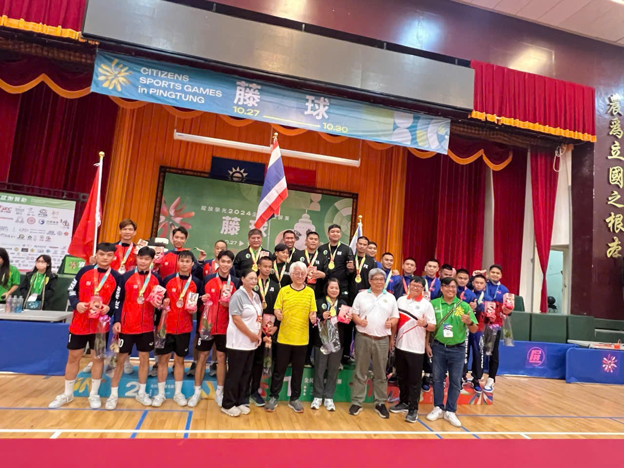 Cầu mây Việt Nam xuất sắc giành 2 Huy chương Bạc tại Giải Đài Loan mở rộng 