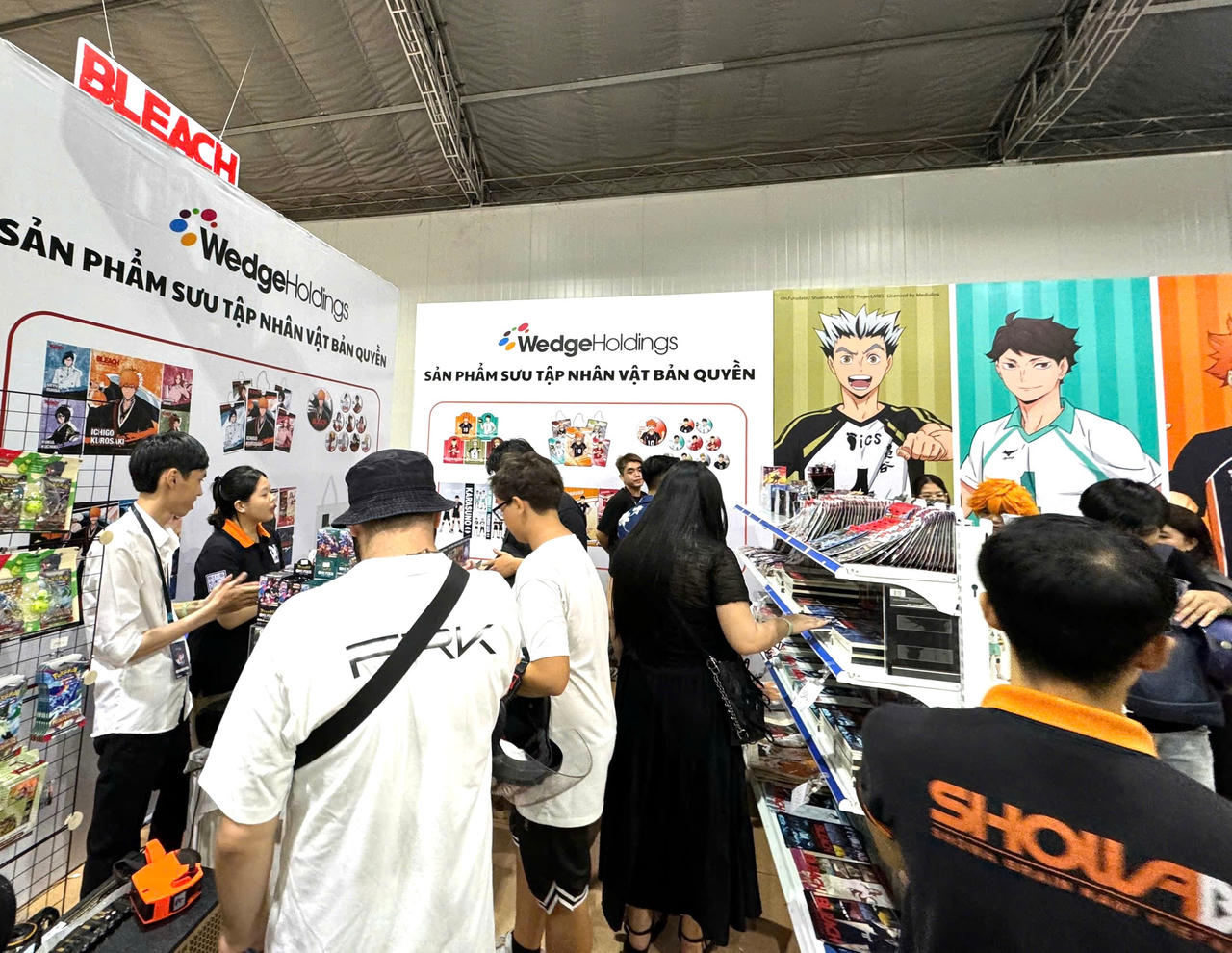 Wedge Holdings và SBNV thổi bùng đam mê anime tại Hobby Horizon Escape Velocity