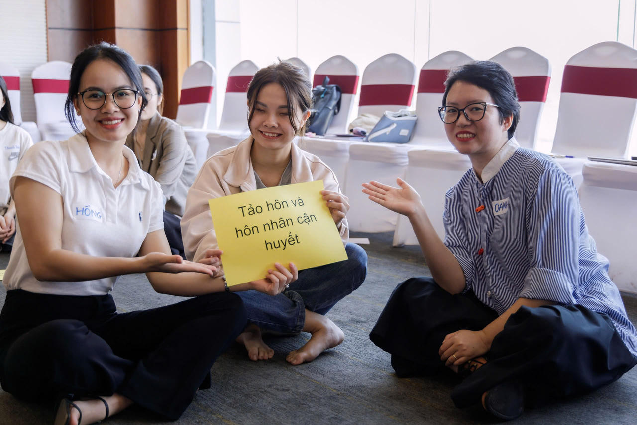 Tập huấn sáng kiến thanh niên thúc đẩy đối thoại và hành động vì bình đẳng giới