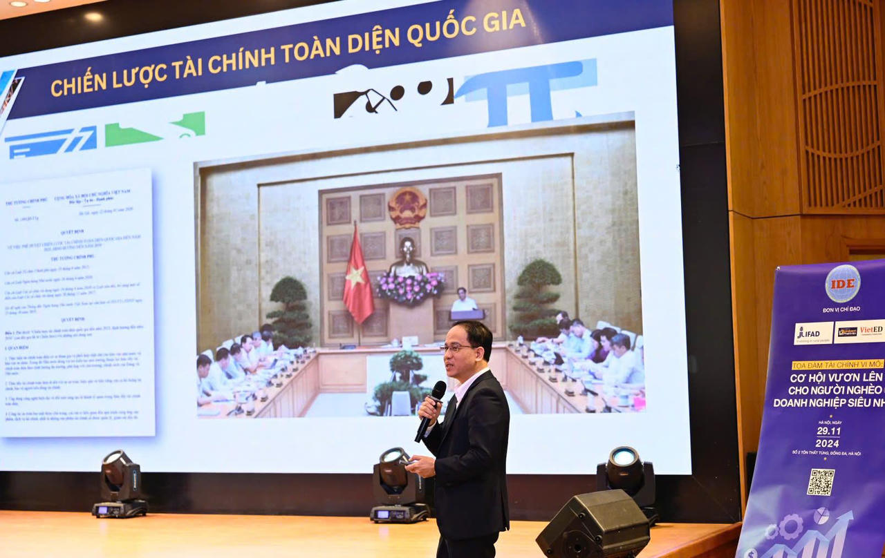 Tọa đàm 'Tài chính vi mô: Cơ hội vươn lên cho người nghèo và doanh nghiệp siêu nhỏ'