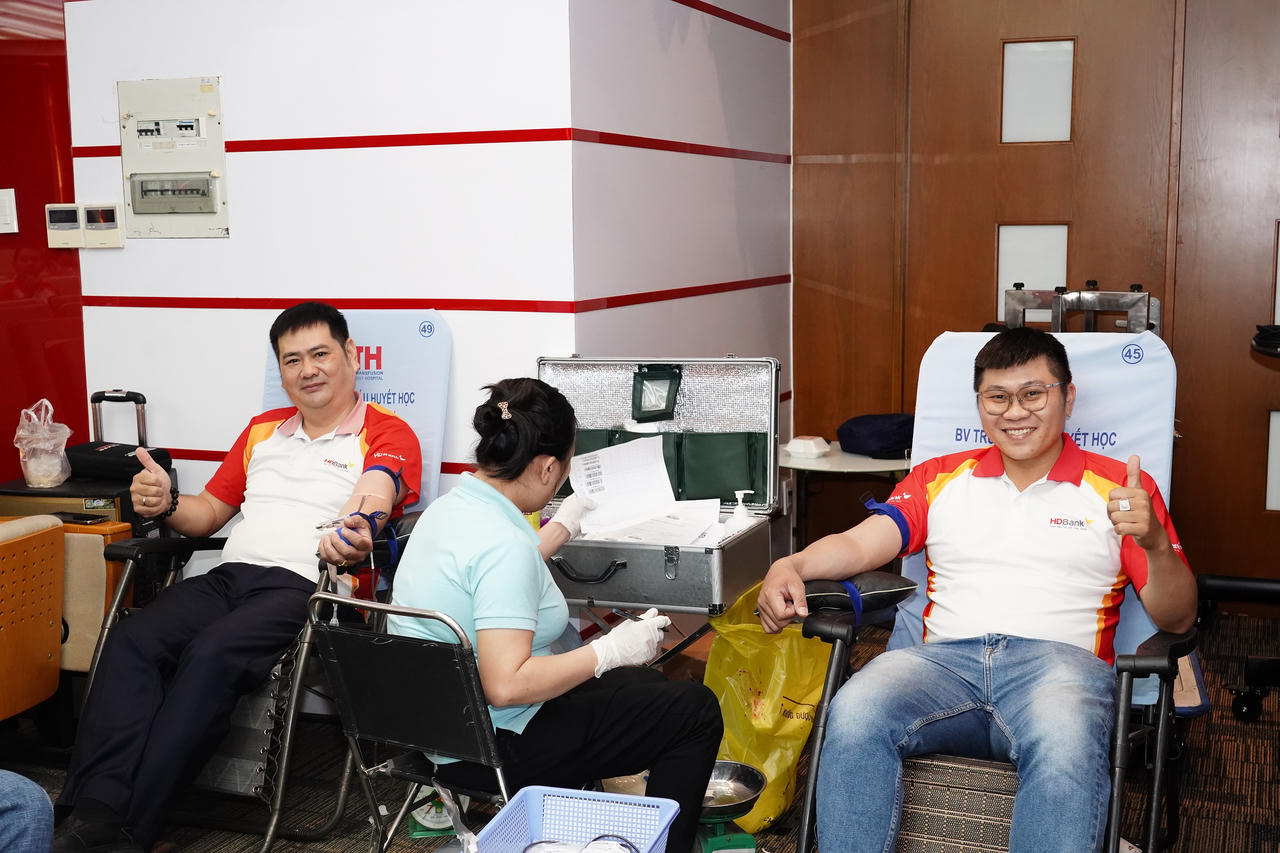 150 CBNV HDBank tham gia chương trình 'Hiến máu tình nguyện 2024'