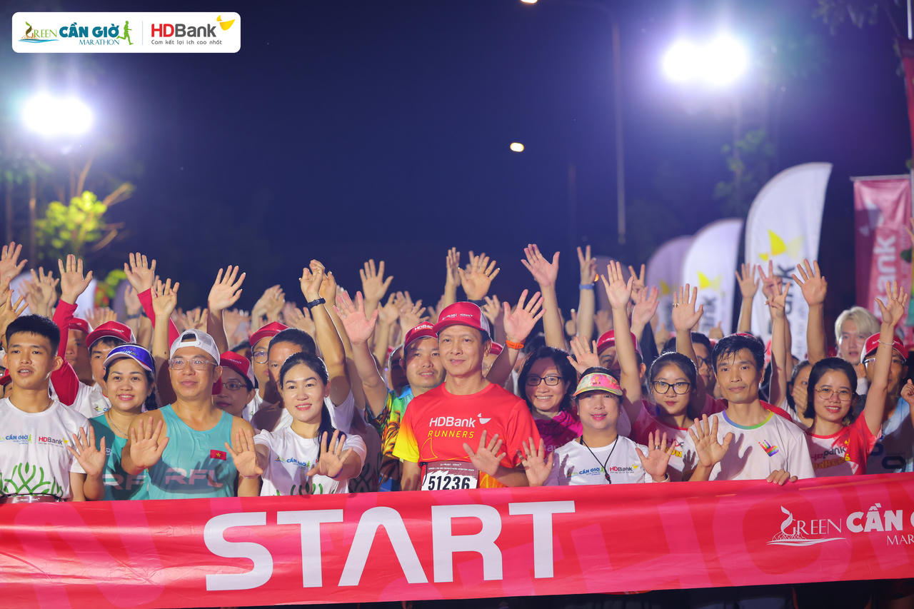 Green Cần Giờ Marathon HDBank 2024: Sống xanh, hành động xanh vì tương lai bền vững