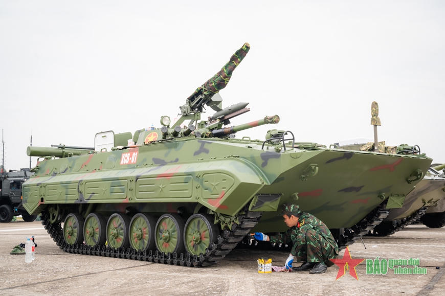 Ấn tượng hình ảnh vũ khí hiện đại của Việt Nam tại Triển lãm Quốc phòng Quốc tế 2024