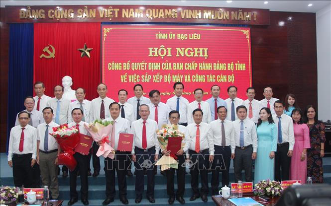 Nhiều địa phương công bố thành lập tổ chức, cơ quan mới