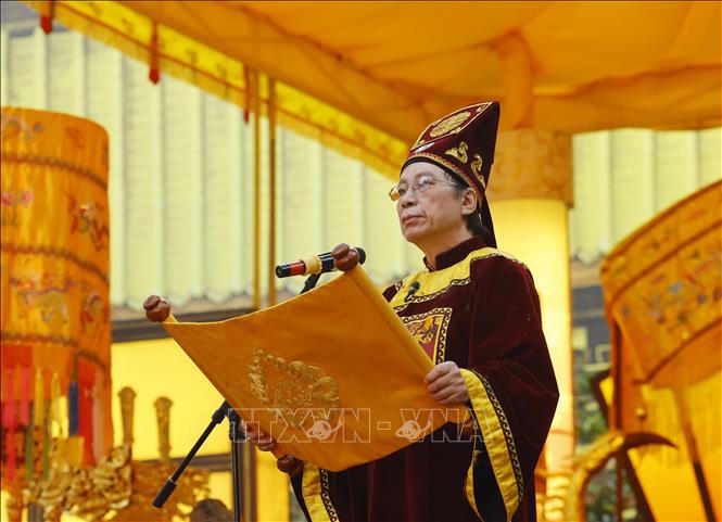 Chủ tịch nước Lương Cường chủ trì Lễ dâng hương khai Xuân tại Hoàng thành Thăng Long