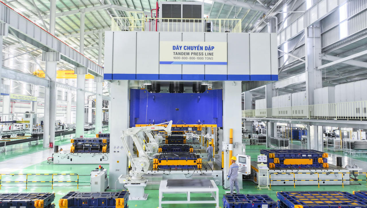 THACO INDUSTRIES từng bước hình thành trung tâm sản xuất linh kiện phụ tùng mang tầm khu vực