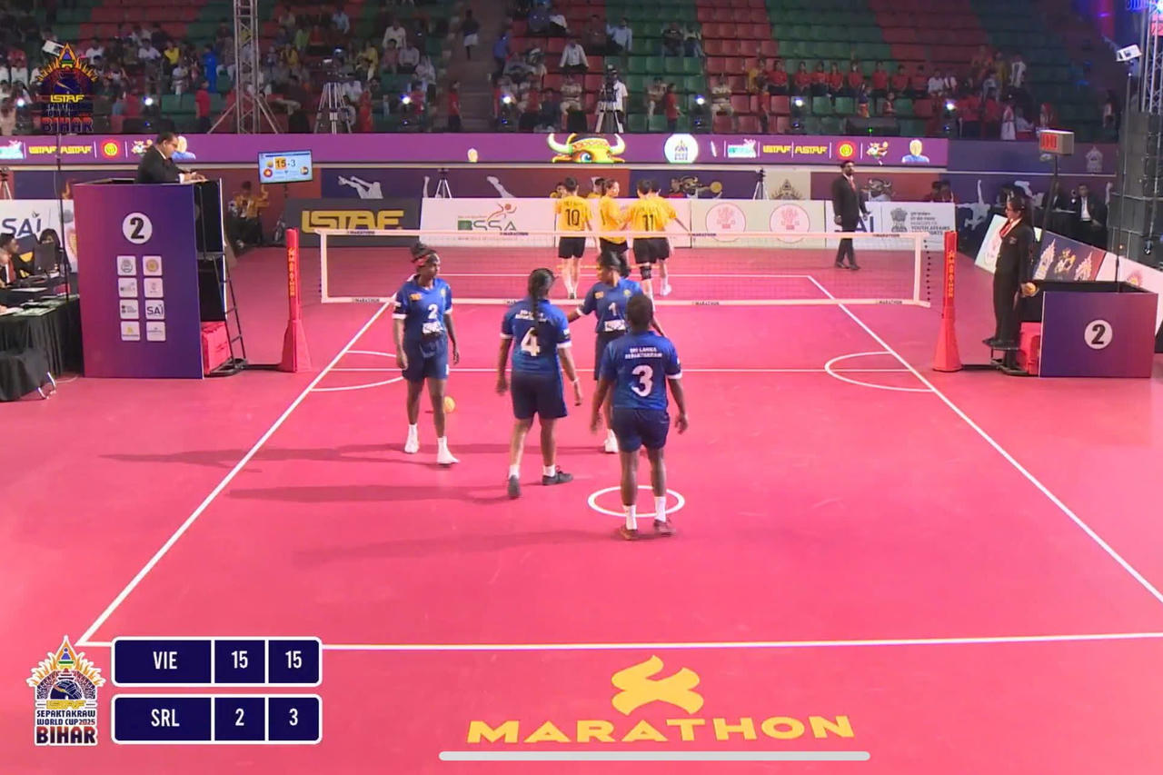 Đội tuyển Cầu mây Việt Nam khởi đầu đầy nỗ lực tại Cúp Cầu mây thế giới 2025 