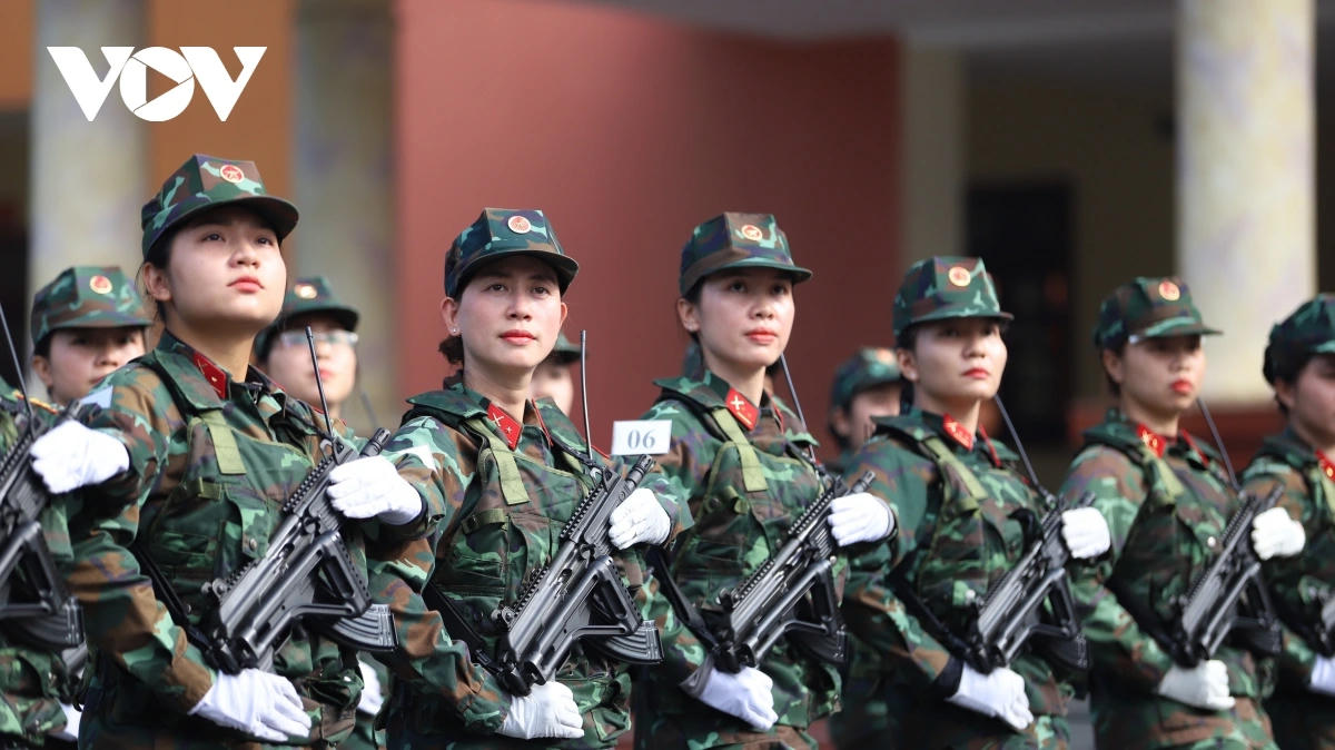 Khoảnh khắc ấn tượng trong luyện tập diễu binh, diễu hành mừng Chiến thắng 30/4