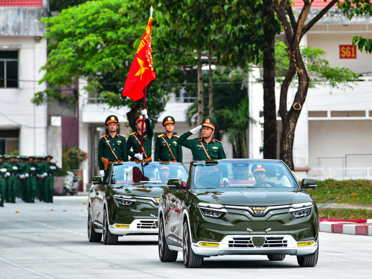 Khoảnh khắc ấn tượng trong luyện tập diễu binh, diễu hành mừng Chiến thắng 30/4