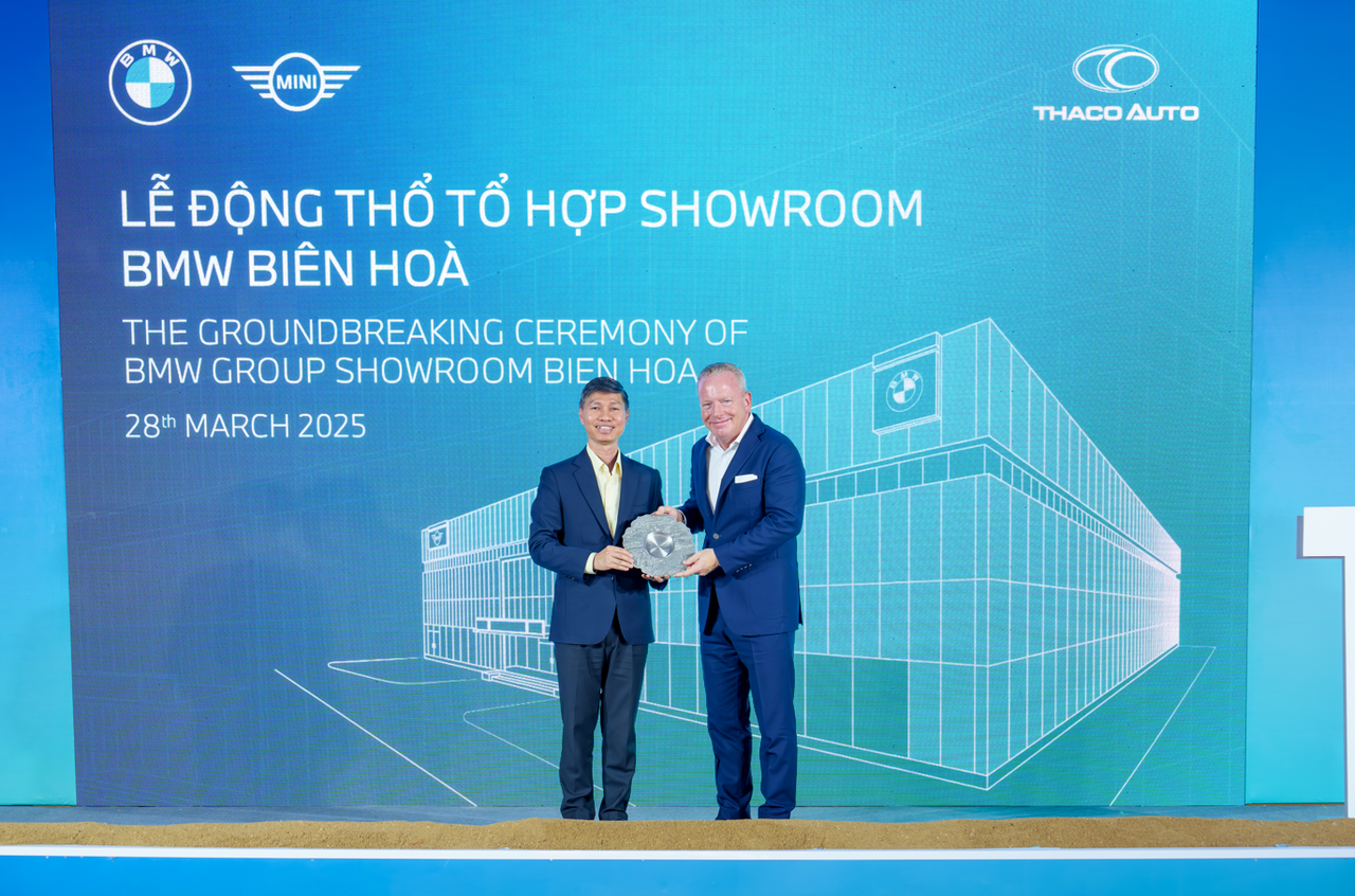 THACO AUTO tổ chức Lễ động thổ Tổ hợp showroom BMW - MINI theo tiêu chuẩn Retail.Next tại Biên Hòa