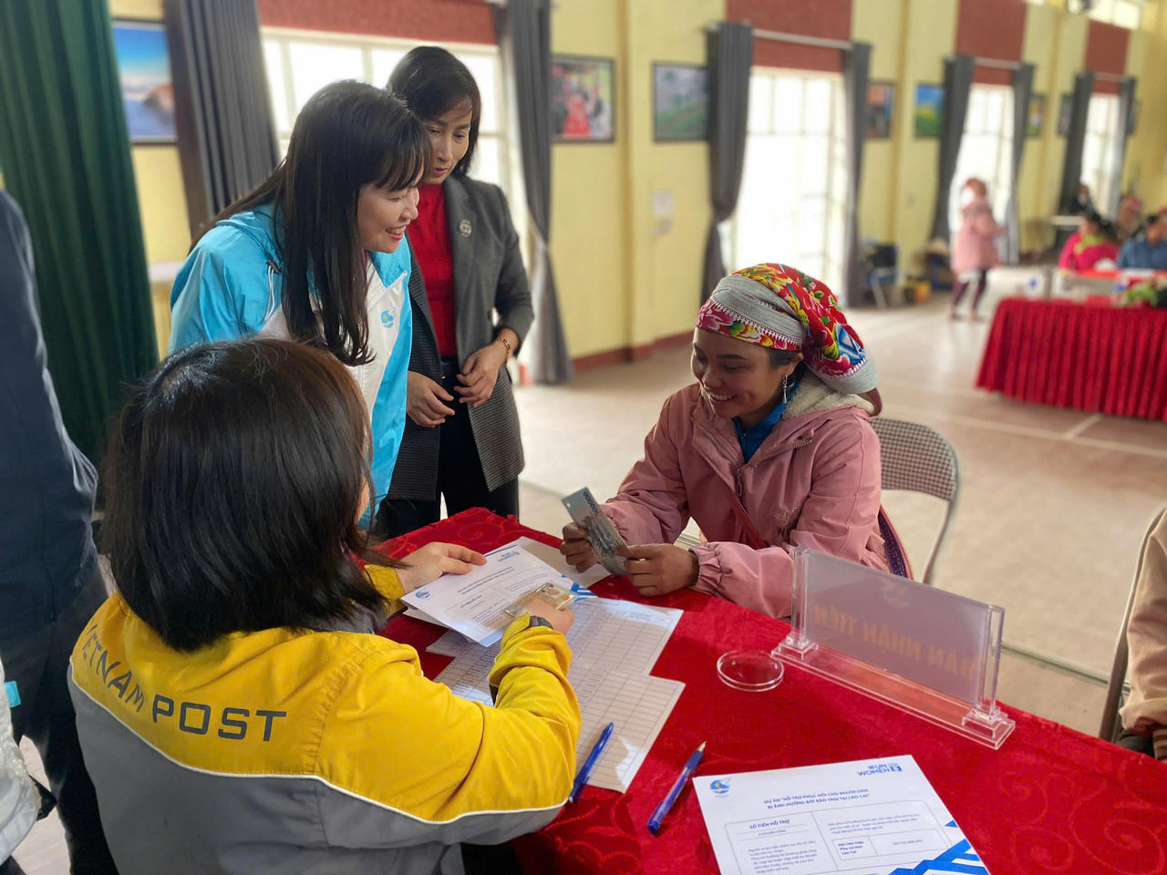 600 phụ nữ nghèo bị ảnh hưởng bởi bão Yagi tại Lào Cai được hỗ trợ phục hồi sinh kế