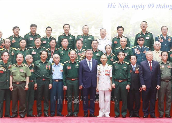 Tổng Bí thư Tô Lâm: Cựu chiến binh, cựu thanh niên xung phong, dân quân tự vệ luôn giữ vững ngọn lửa cách mạng