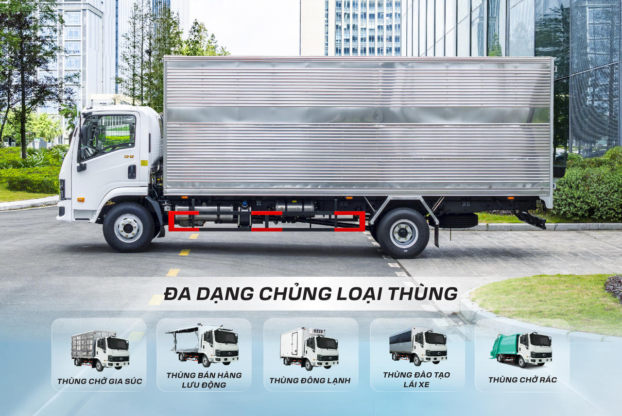 THACO LINKER – dòng xe tải trung hoàn toàn mới, tối ưu chi phí vận chuyển 